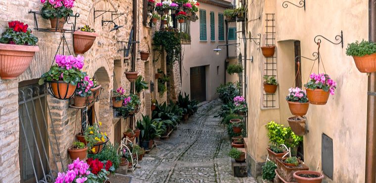 Perugia Narrow Streets